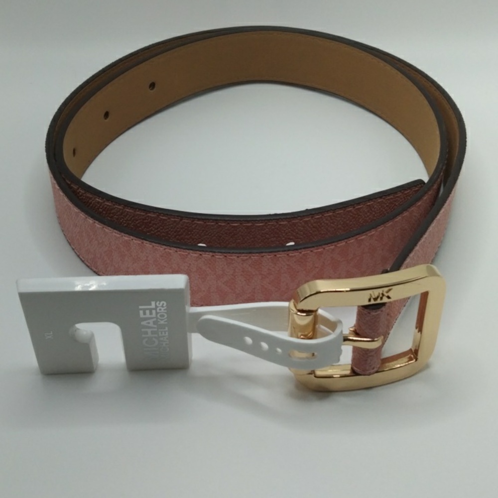 NWT Michael Kors Barbie Pink Belt XL